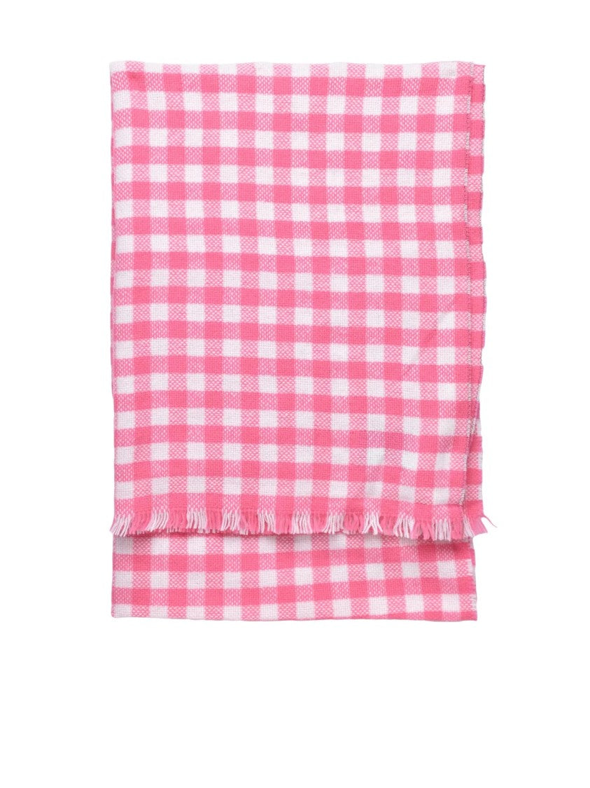 That's Alyki That's Alyki Cashmere Scarf - White/Pink