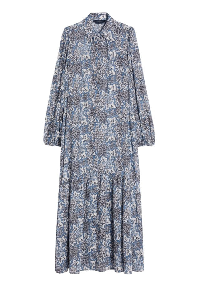 Weekend Pure Cotton Voile Puff Sleeve Dress