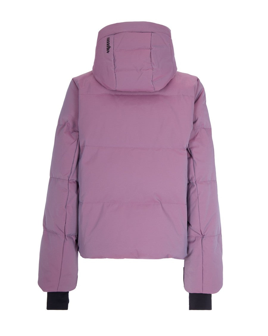 Rh+ Short Padded Jacket With Horizontal Quilting