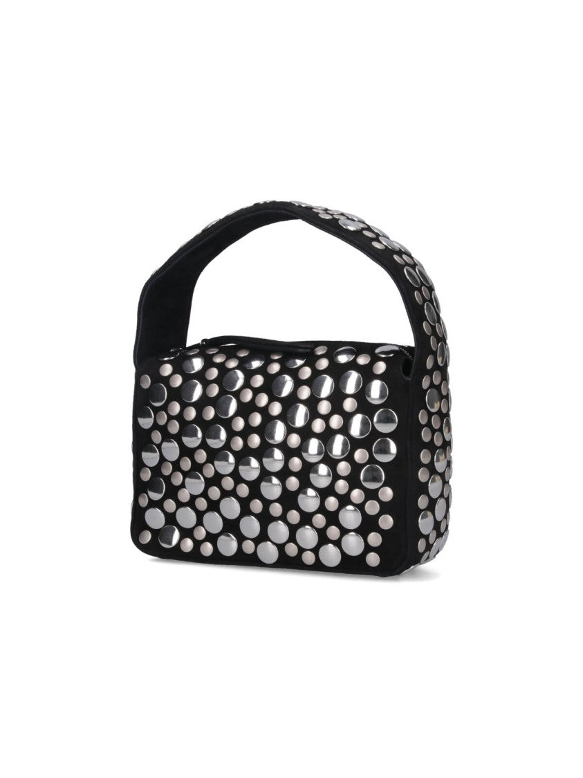 Khaite "Elena" Small Studded Bag Black