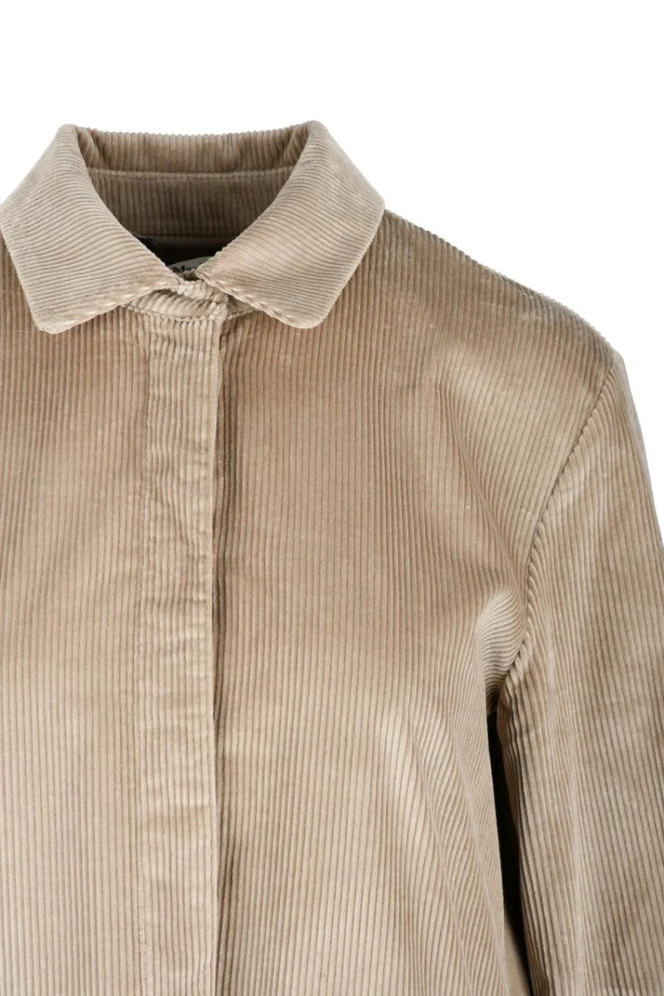Max Mara Vanessa Velvet Dress - Beige