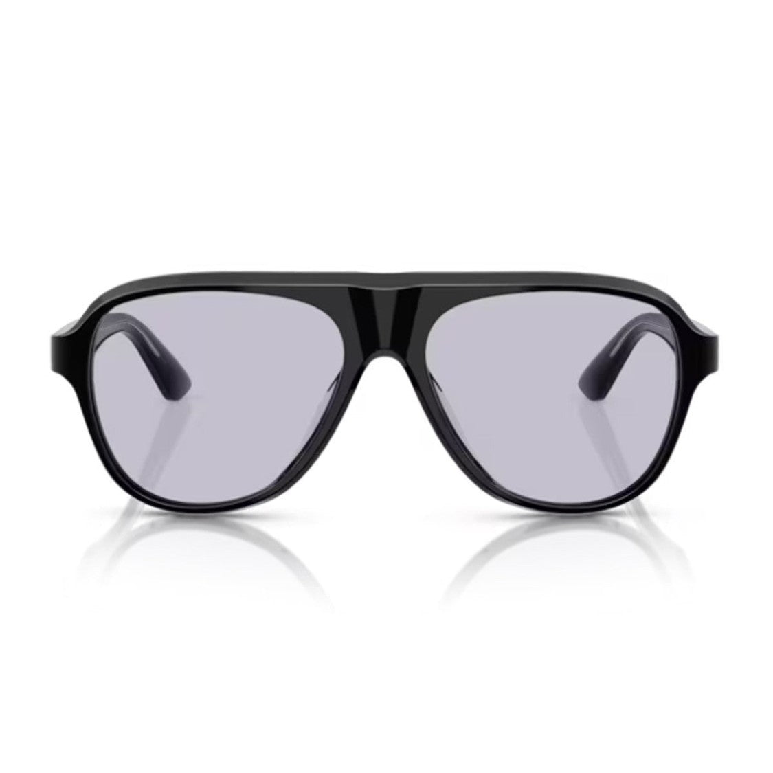 Oliver Peoples Black Paul Newman Acetate Oversized Aviator Sunglasses