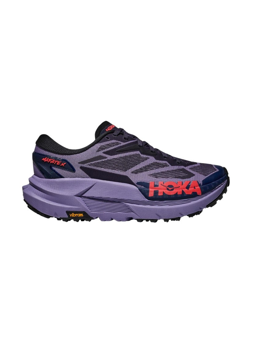 Hoka W Mafate X Dual-Density Trail Running Sneakers