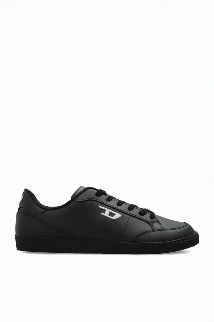 Diesel Low-Top Calf Leather Sneakers With Minimalist Design