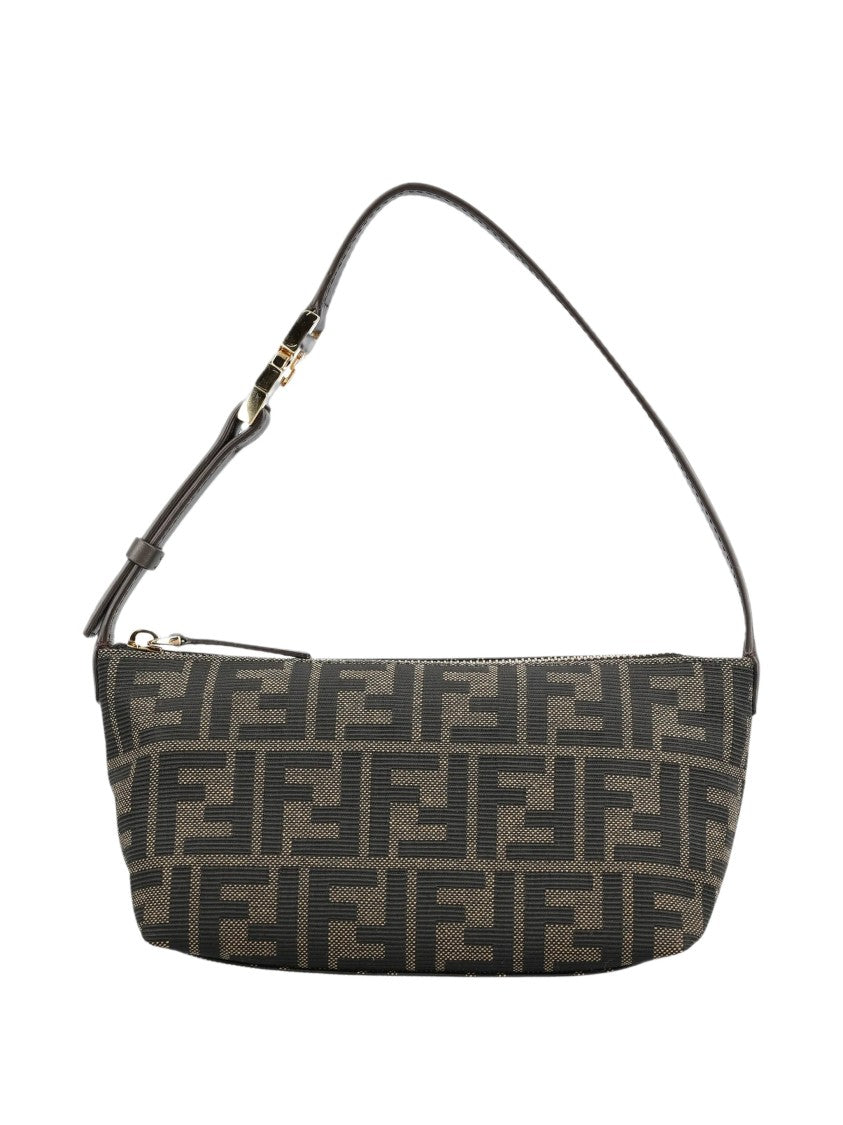 Fendi Vanity Pouch Small Geometric Pattern Vanity Case
