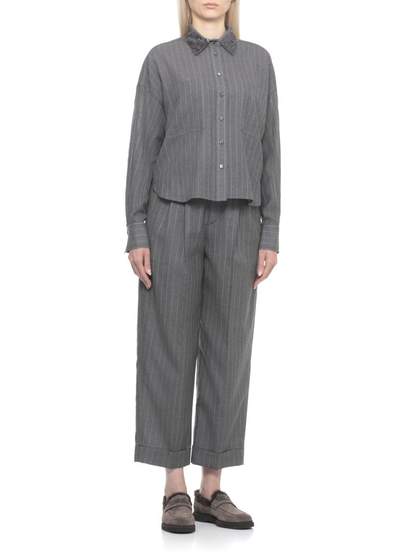 Brunello Cucinelli Virgin Wool Shirt