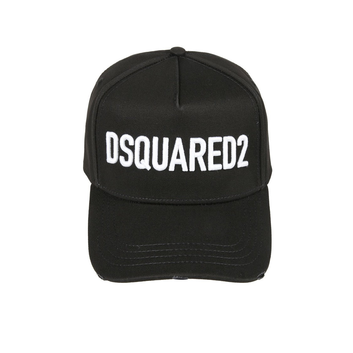 Dsquared2 Gabardine Baseball Cap With Curved Brim