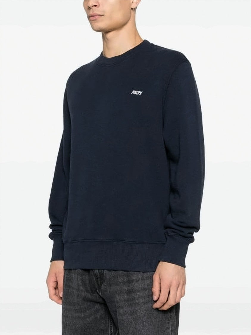 Autry Long-Sleeve Sweatshirt With Embroidered Logo