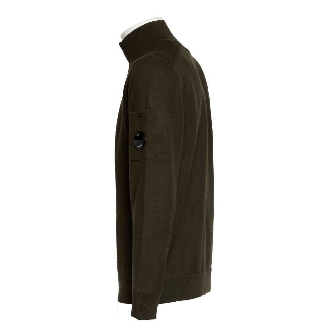 C.P. Company Merino Wool Felt Polo Collar