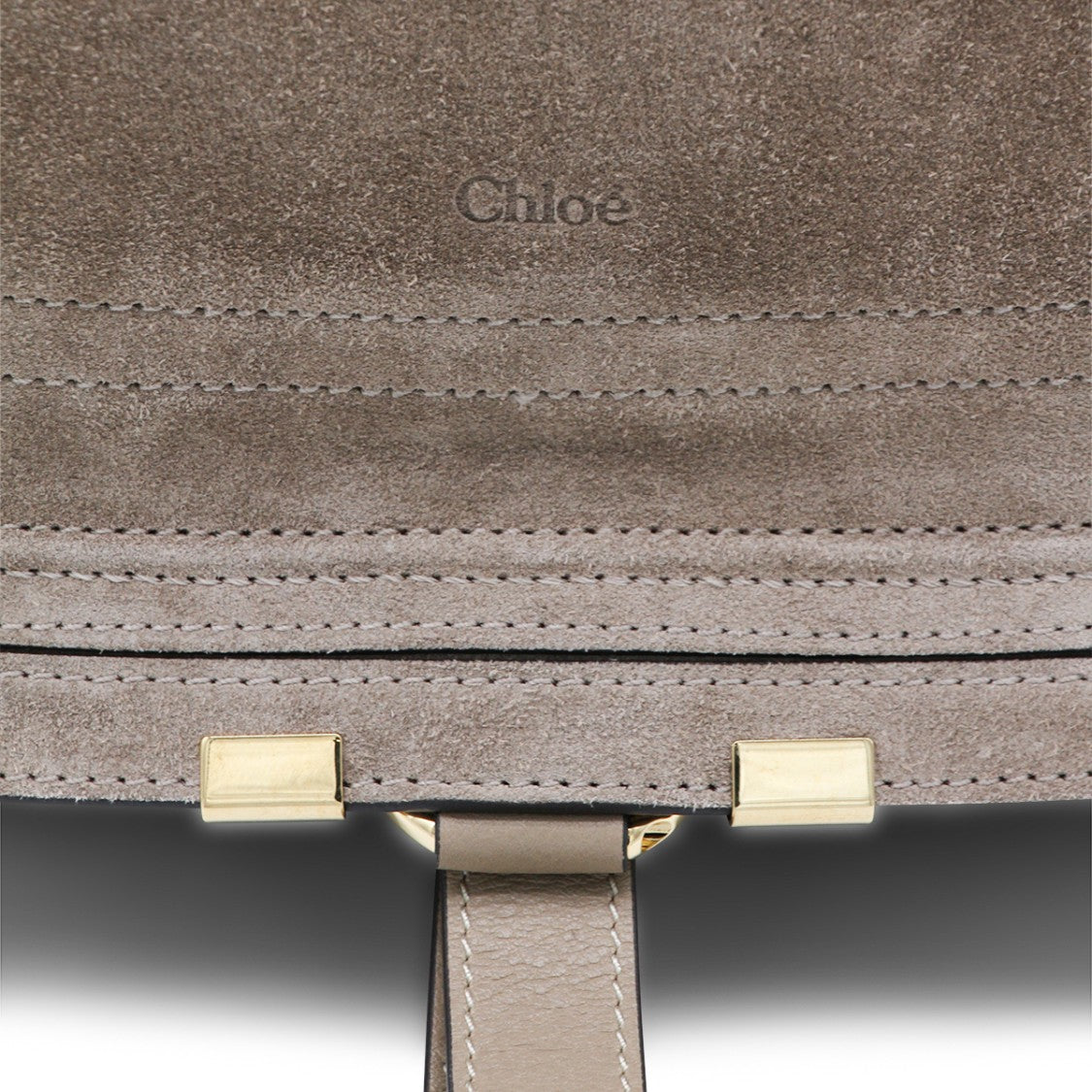 Chloé Marcie Leather Top Handle Bag