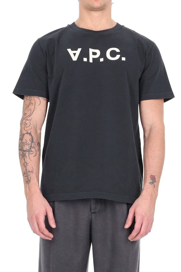 A.P.C. Grey Grand Vpc Organic Cotton T-Shirt