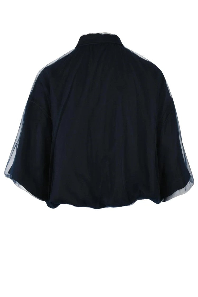 Fabiana Filippi Tulle Jacket - Blue