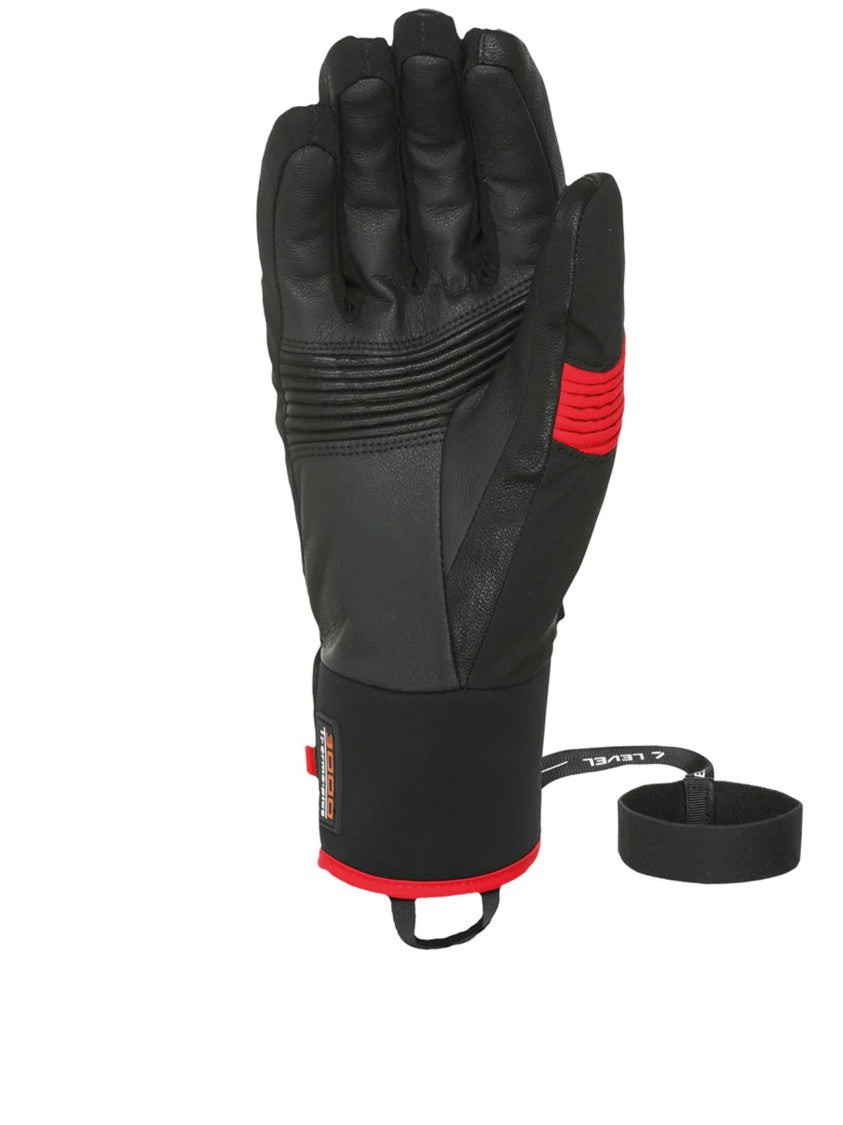 Level Black Guanto Jag Robust Padded Gloves