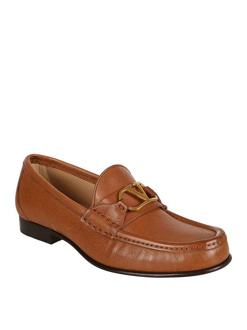 Valentino Garavani Buffalo Leather Loafers