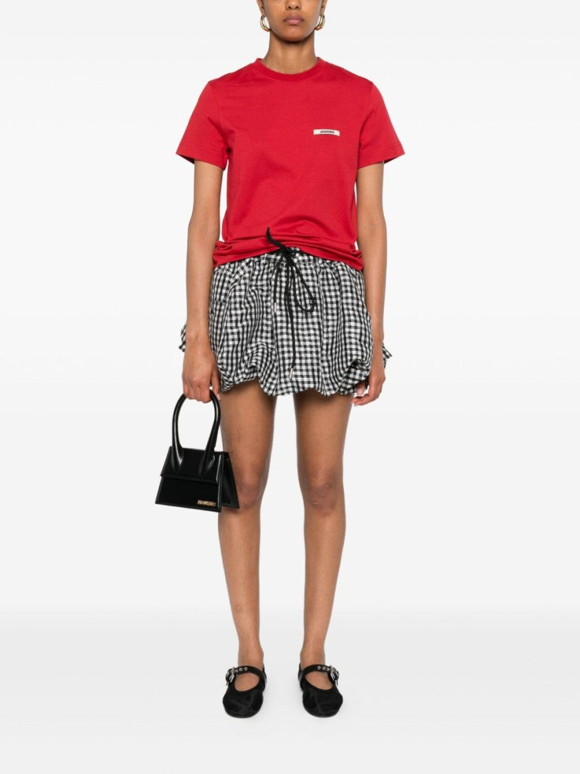 Jacquemus Crew Neck Red Top
