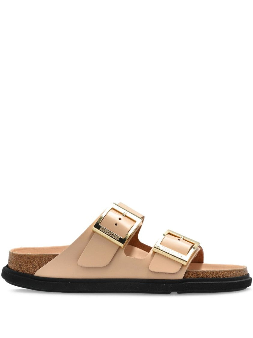 Birkenstock Beige Sandals With Adjustable Straps