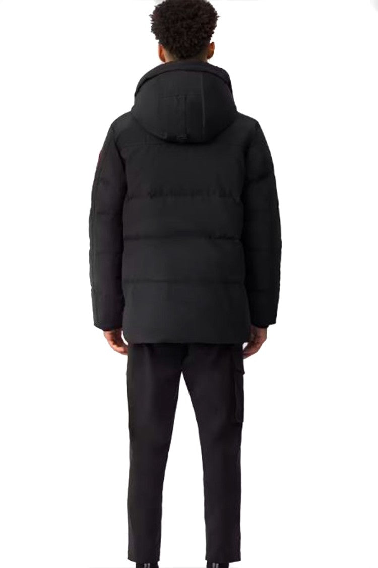 Canada Goose Black Nylon Quilted Down Parka