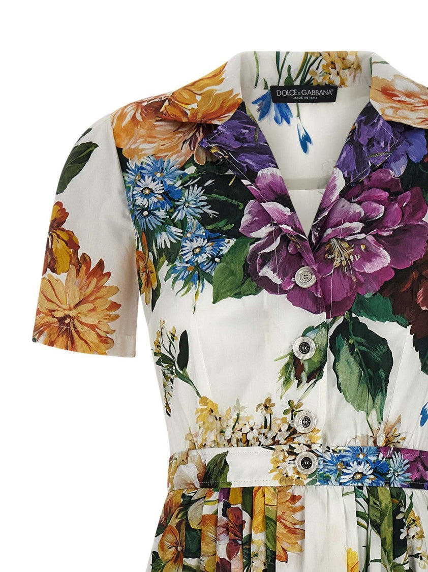 Dolce & Gabbana 'Bouquet' Print Dress