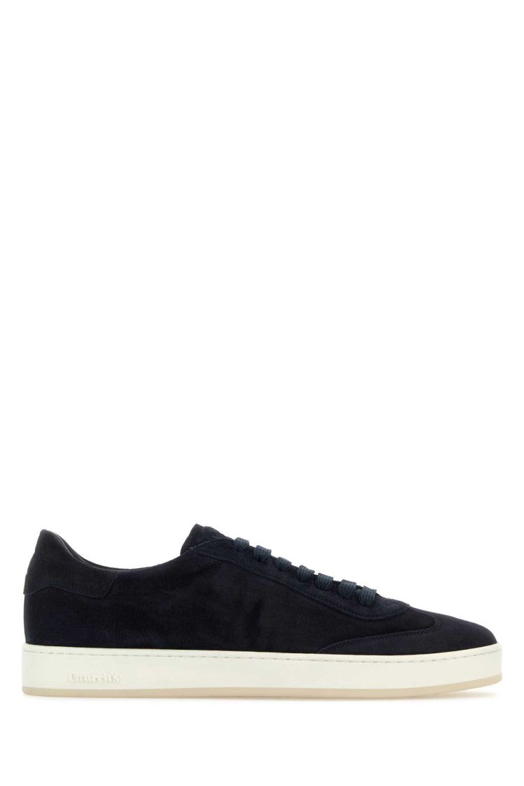Church's Navy Blue Suede Largs 2 Sneakers