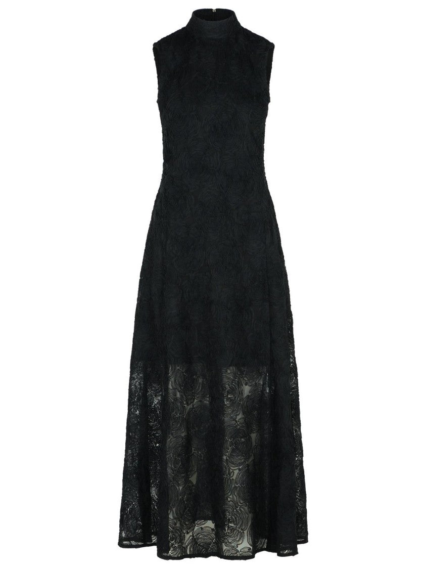 Rotate Asyna' Black Polyester Dress