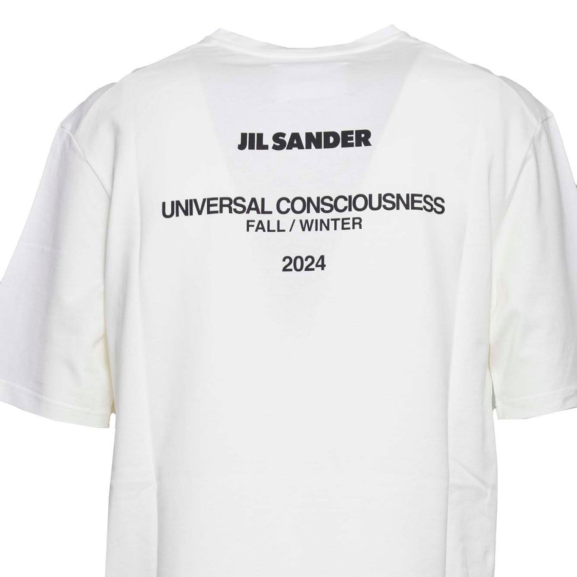 Jil Sander White Cotton Universal T-Shirt