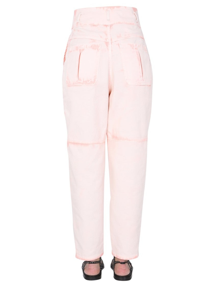 Alberta Ferretti High-Waisted Slouchy Fit Jeans