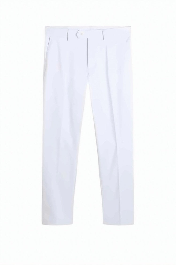 J Lindeberg Straight Cut Pants With Subtle Pleats