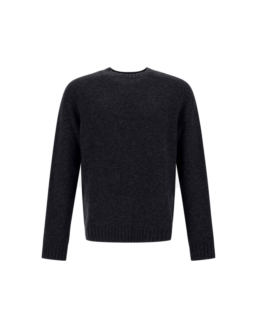 Herno Classic Blue Wool Sweatshirt