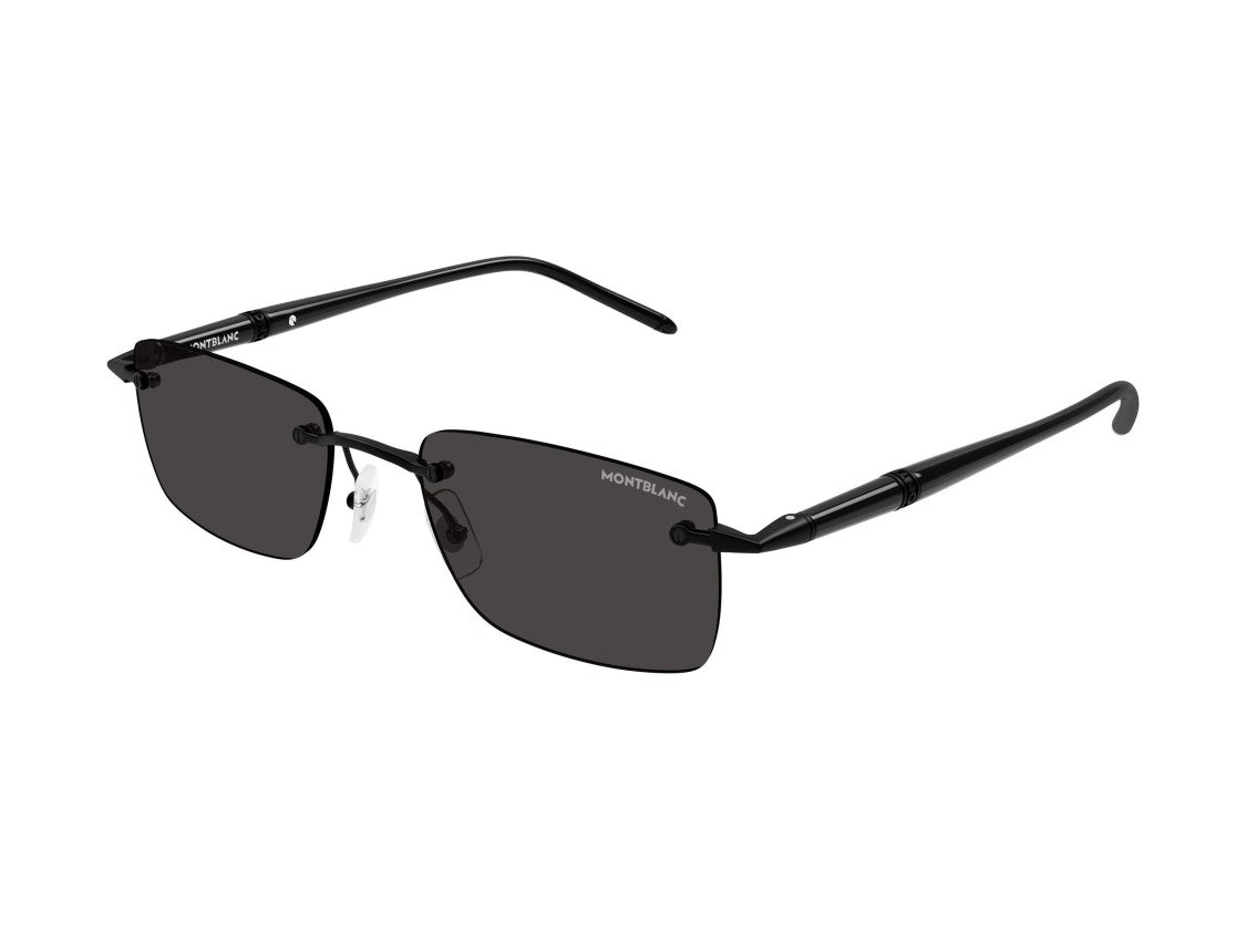 Montblanc Mb0344s Rimless Square Sunglasses