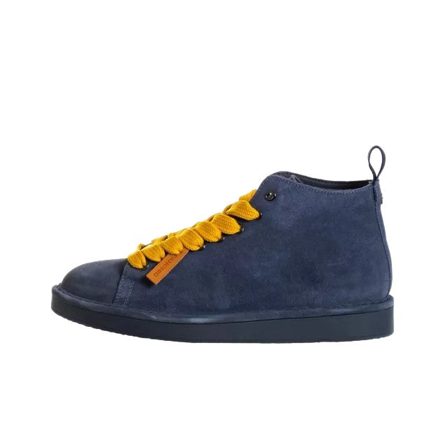 Panchic Sneakers With Suede Design And Durable Leather Construction