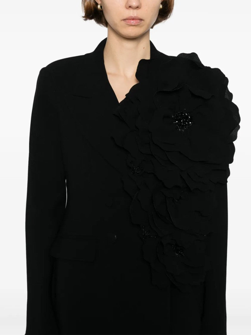 Saiid Kobeisy Floral Tailored Jacket