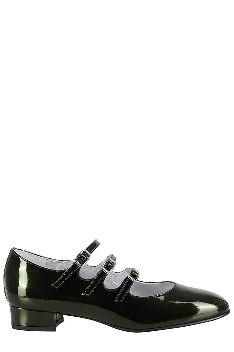 Carel Paris Ariana24 Mirrored Leather Pumps