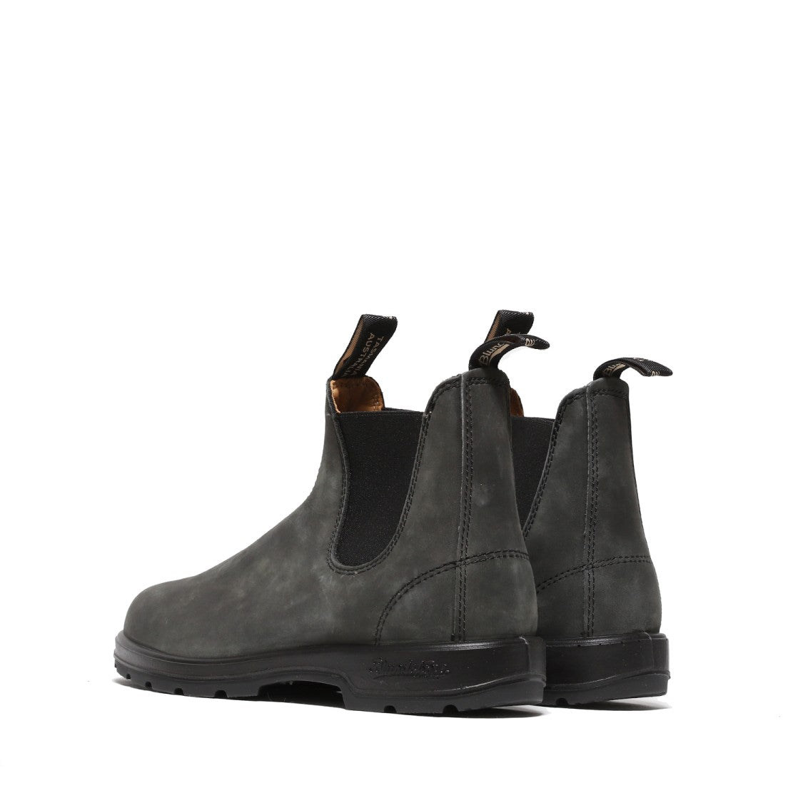 Blundstone Ankle Boot With Soft Gray Nubuck Upper