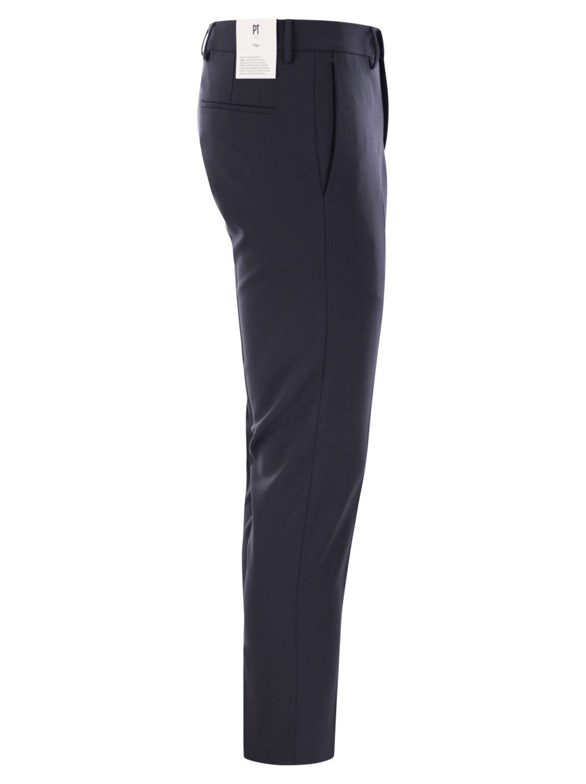 Pt Torino Dieci - Virgin Wool Trousers