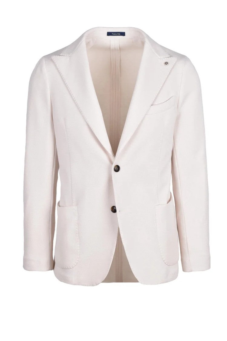 Luca Bertelli Rounded Jacket - White