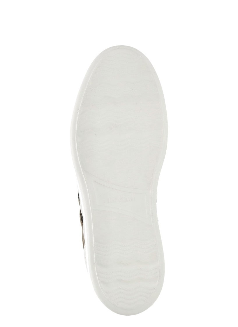 Hogan Brown Suede Low-Top Sneakers