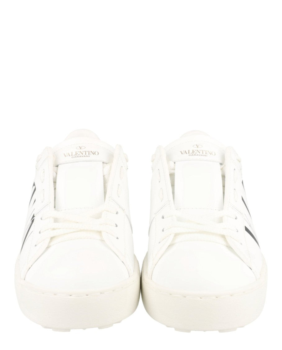 Valentino Open Vltn Leather Low-Top Sneakers