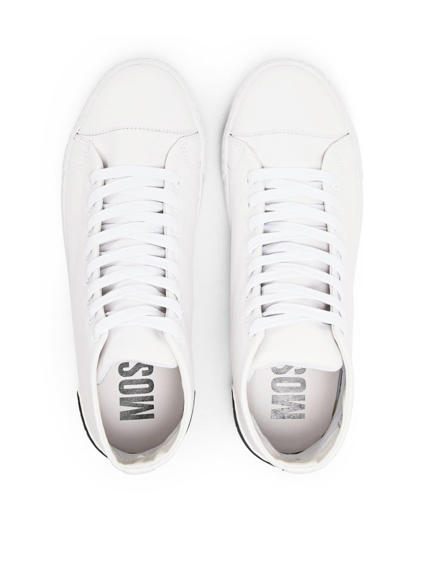 Moschino Vulc 25 Logo Mid-Top Sneakers