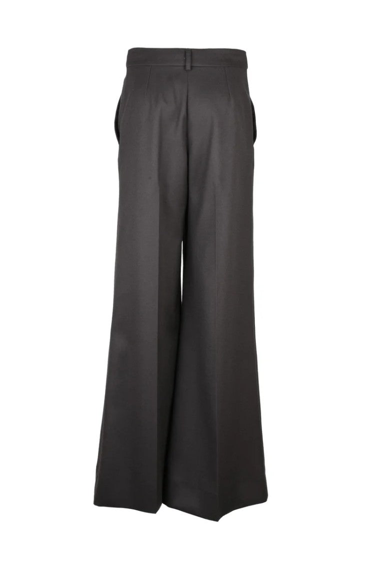 Stella Mccartney Women's Flannel Trousers - Grey
