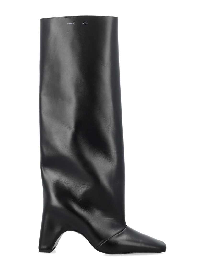 Coperni Bridge Knee High Leather Boot