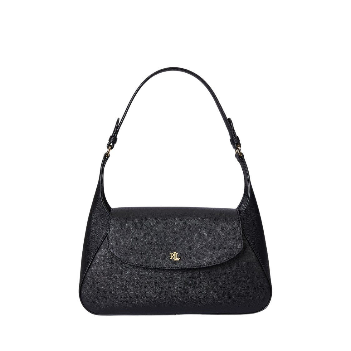 Lauren Ralph Lauren Medium Schylar Shoulder Bag With Curved Flap