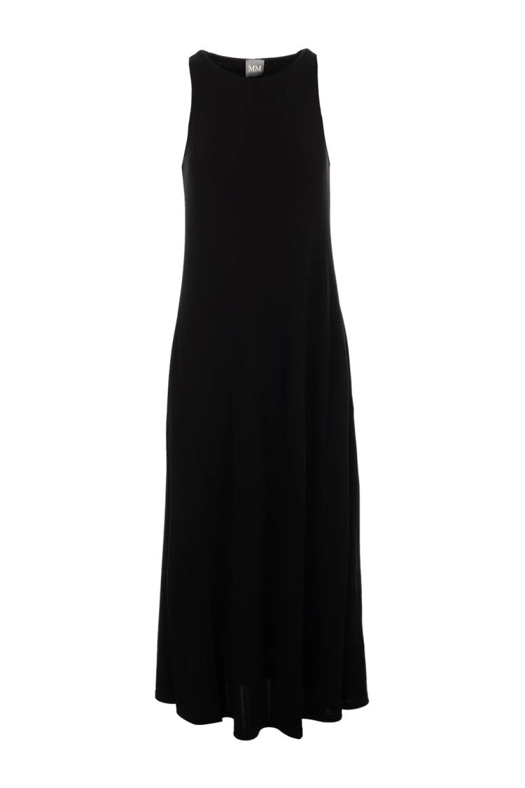 Max Mara Knee-Length Sleeveless Dress With Flared Hem