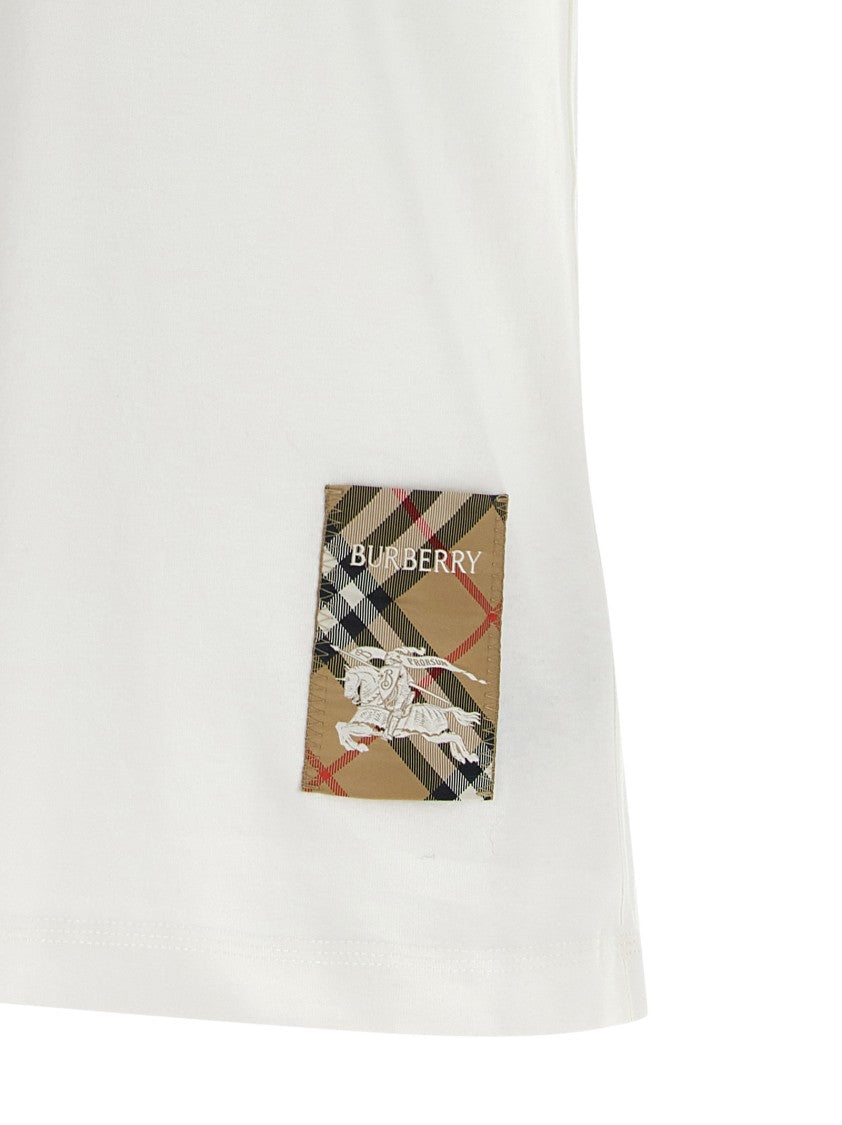 Burberry Check Patch T-Shirt