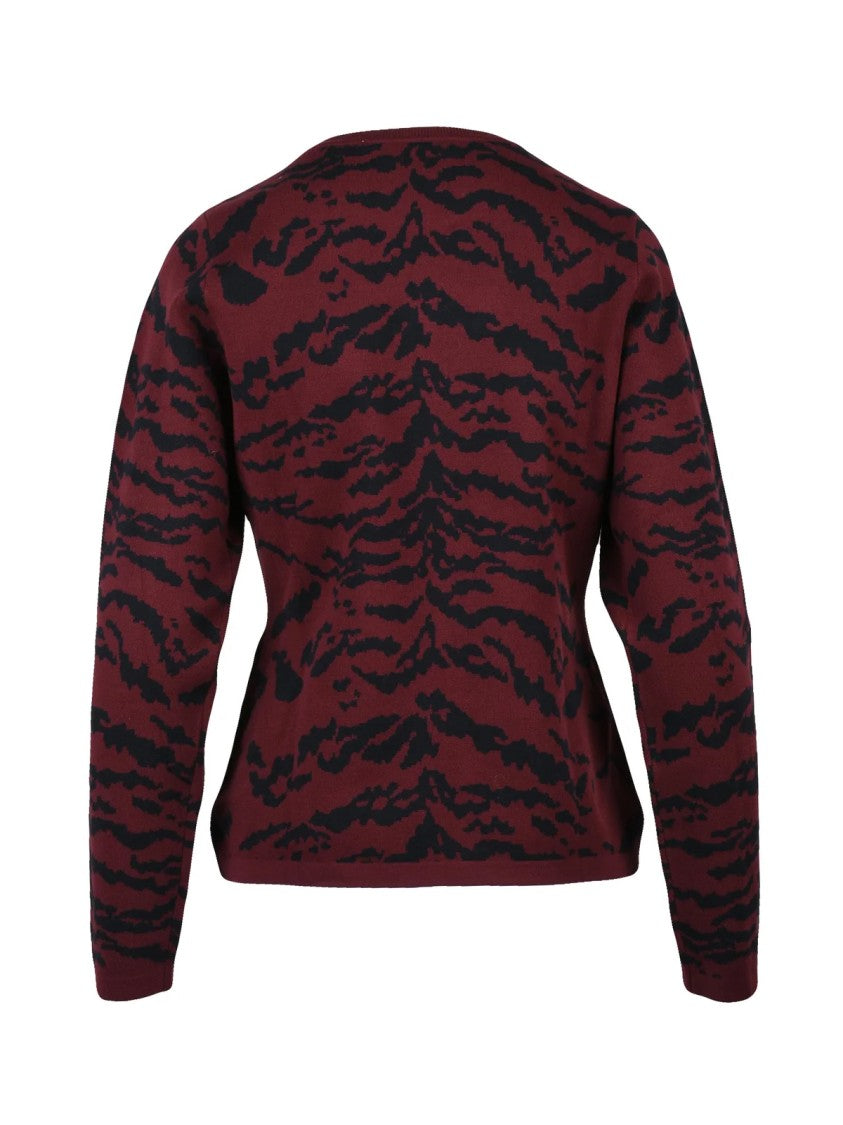 Essentiel Antwerp Two-Tone Stretch Crew Neck Sweater
