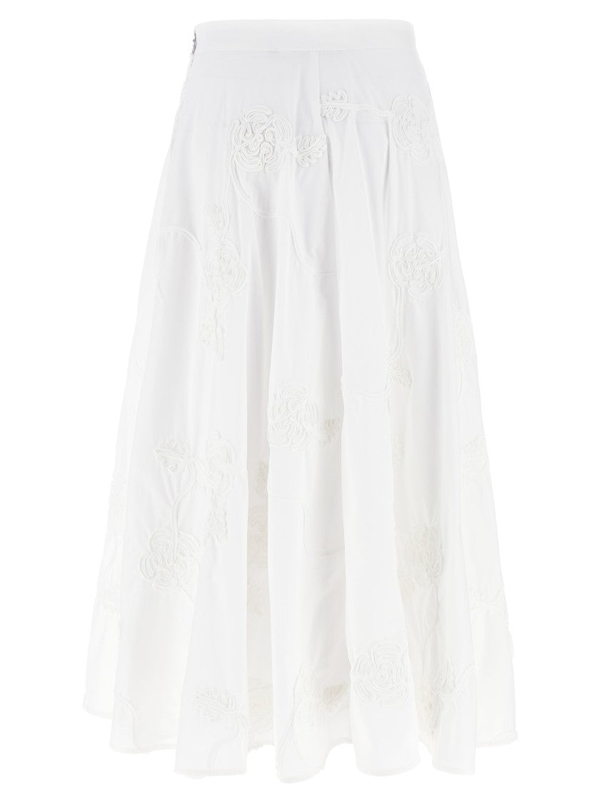Rotate Birger Christensen Flower Maxi Skirt