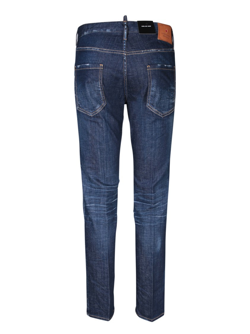 Dsquared2 Straight Fit Denim Jeans