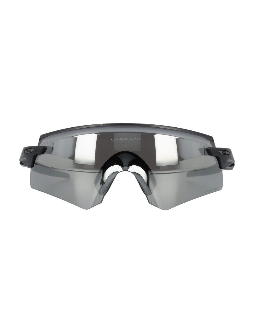 Oakley Encoder Wraparound Sunglasses With Minimalist Design