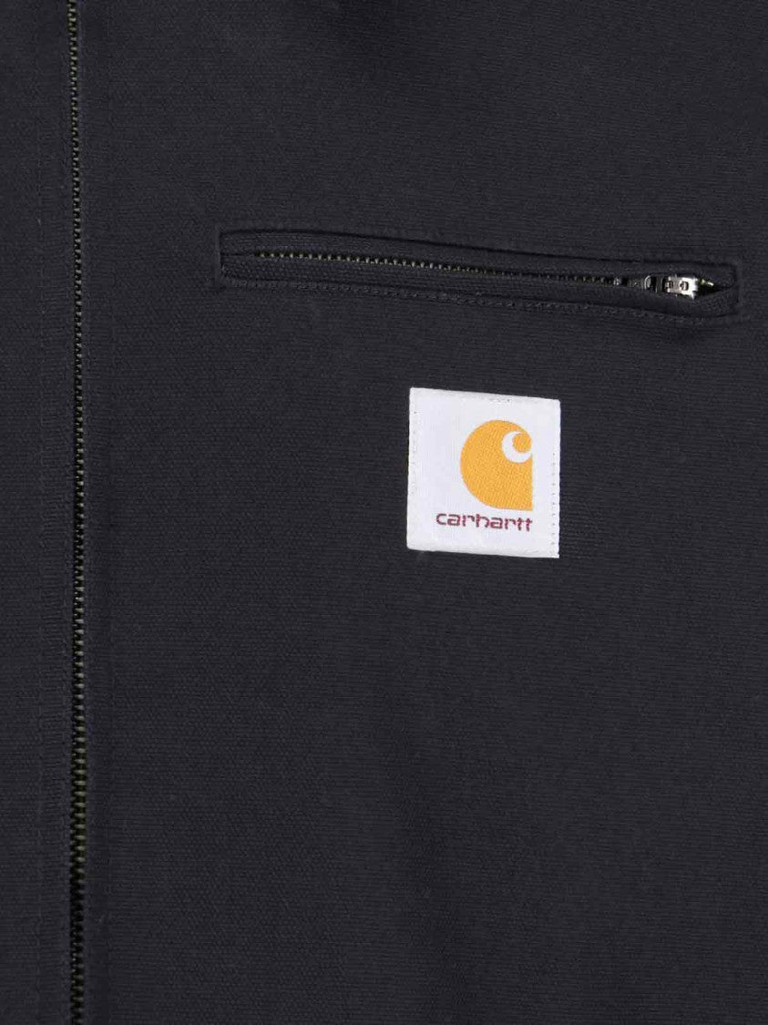 Carhartt Wip Black Detroit Cotton Jacket
