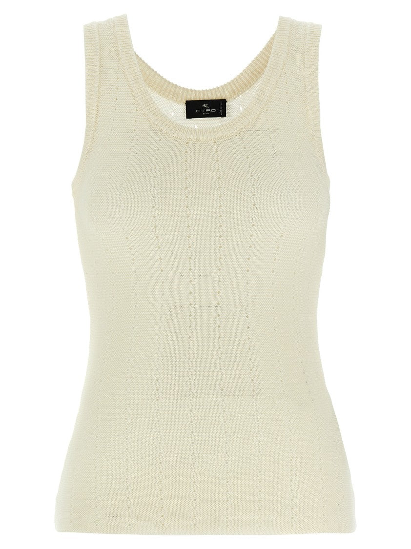 Etro Silk Blend Knit Top