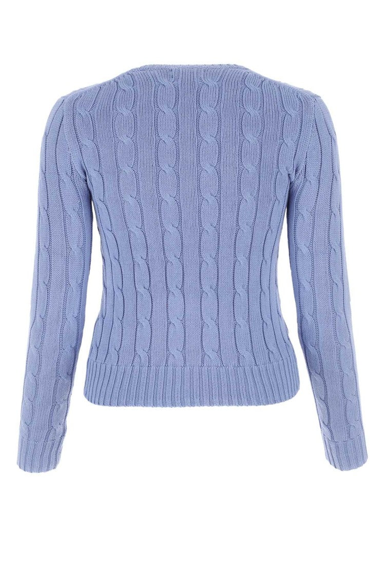 Polo Ralph Lauren Pastel Blue Cotton Sweater